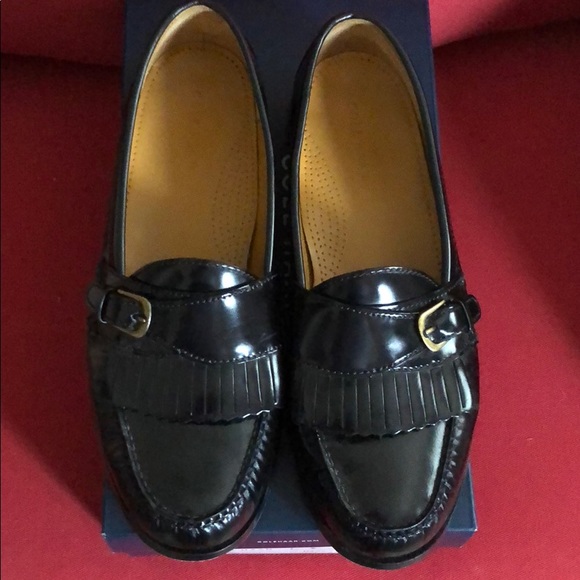 cole haan pinch buckle loafer mahogany
